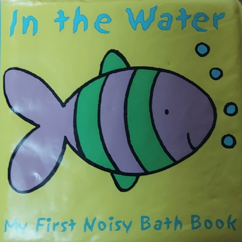 Noisy bath book| For Baby's